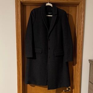 Madewell Black Pea Coat
